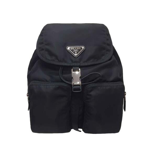 Prada Re-Nylon Black Drawstring Small Rucksack - Picture 1 of 10
